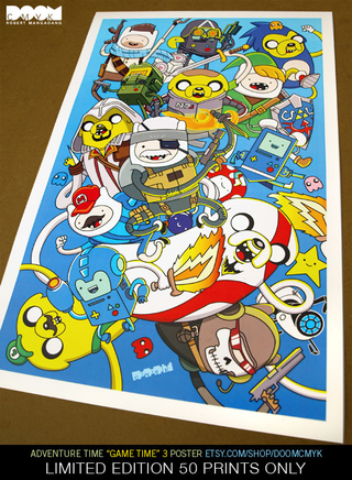 Illustration for article titled Adventure Time x Metal Gear x Mario x Halo x Everything Else